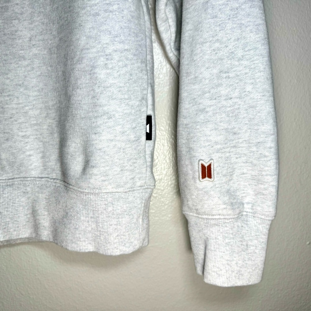 Official BTS DNA Varsity Sweatshirt 03 Big Hit Ent. Women’s Large Gray - Picture 5 of 9